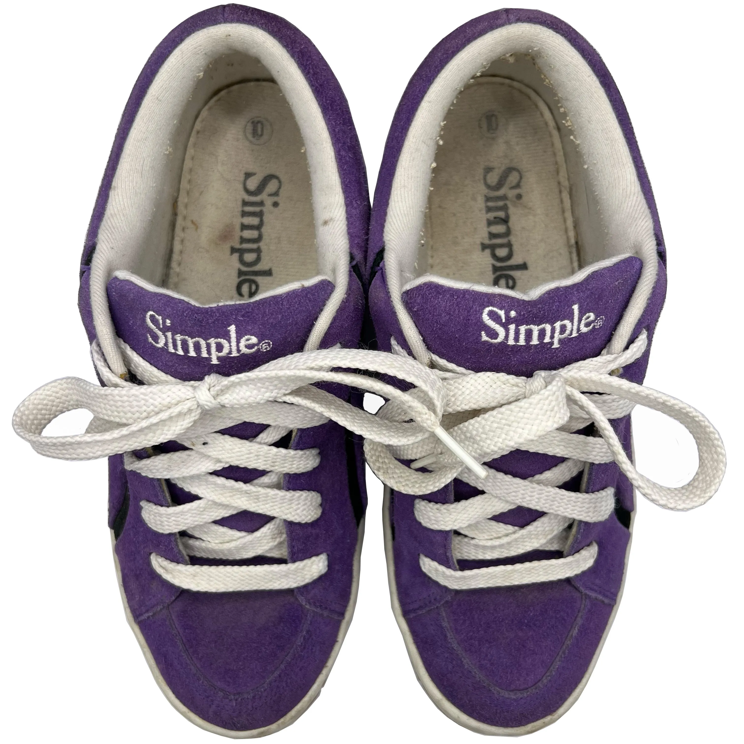 00s Simple Purple Skate Shoes- 10 M's, 11.5 W's