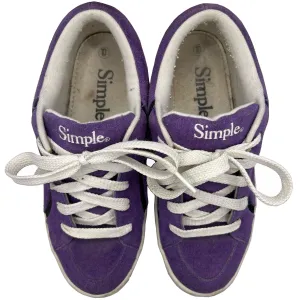 00s Simple Purple Skate Shoes- 10 M's, 11.5 W's