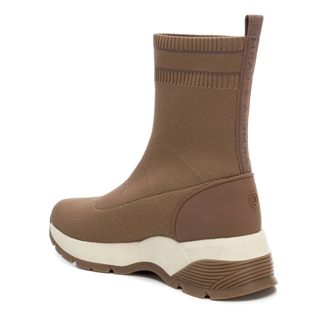 160337 Spanish Collecton Leather sneakers boots in Taupe and Black
