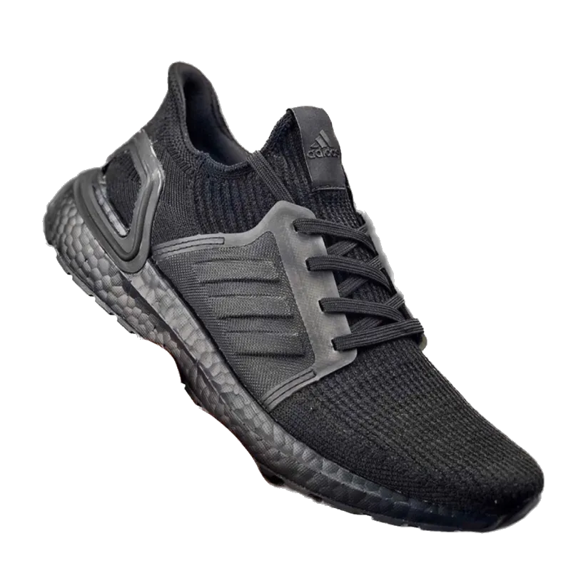Adidas Men's Ultra Boost 2019 Shoes - Core Black / Core Black / Solar Orange