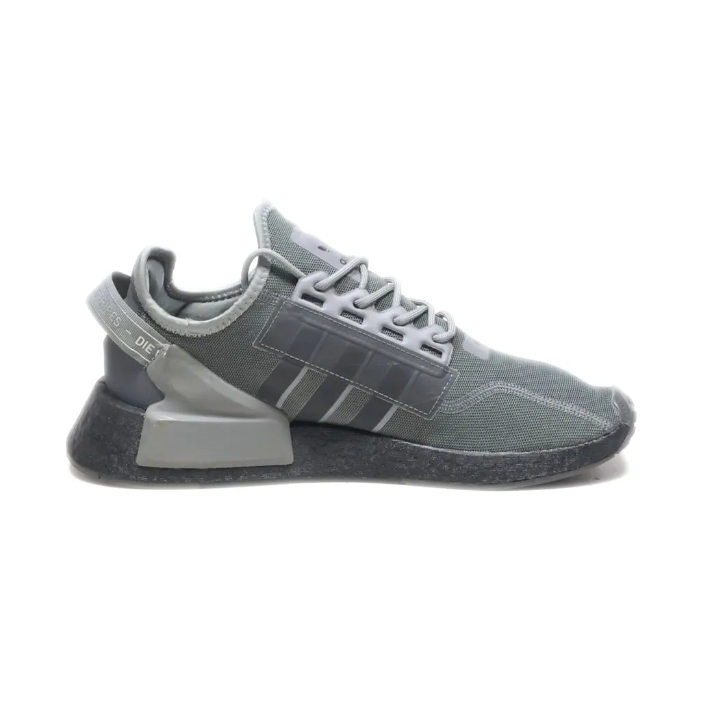 Adidas Nmd R1 Sport Shoes Fabric Grey Colour For Men