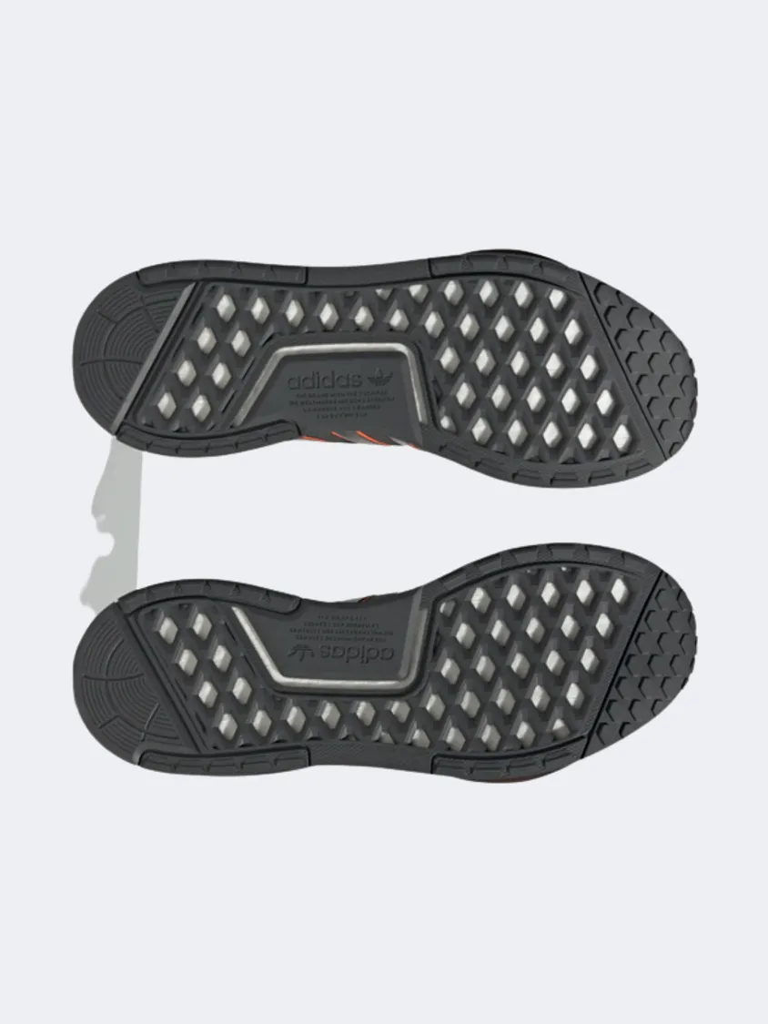 Adidas Nmd_V3 Men Original Shoes Grey/Orange