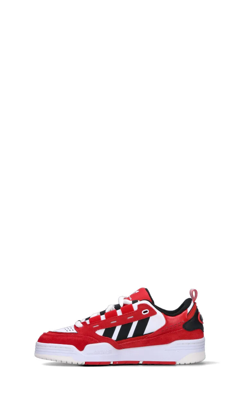 ADIDAS ORIGINAL ADI2000 Sneaker donna rossa/bianca in suede