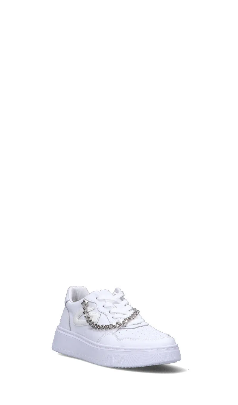 ALBERTO GUARDIANI Sneaker donna bianca in pelle