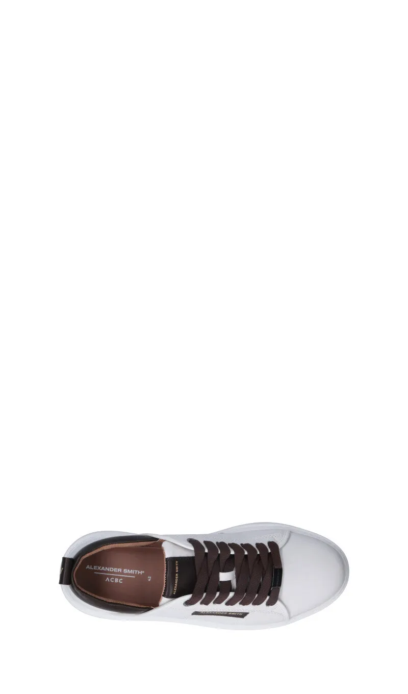 ALEXANDER SMITH Sneaker uomo bianca/marrone