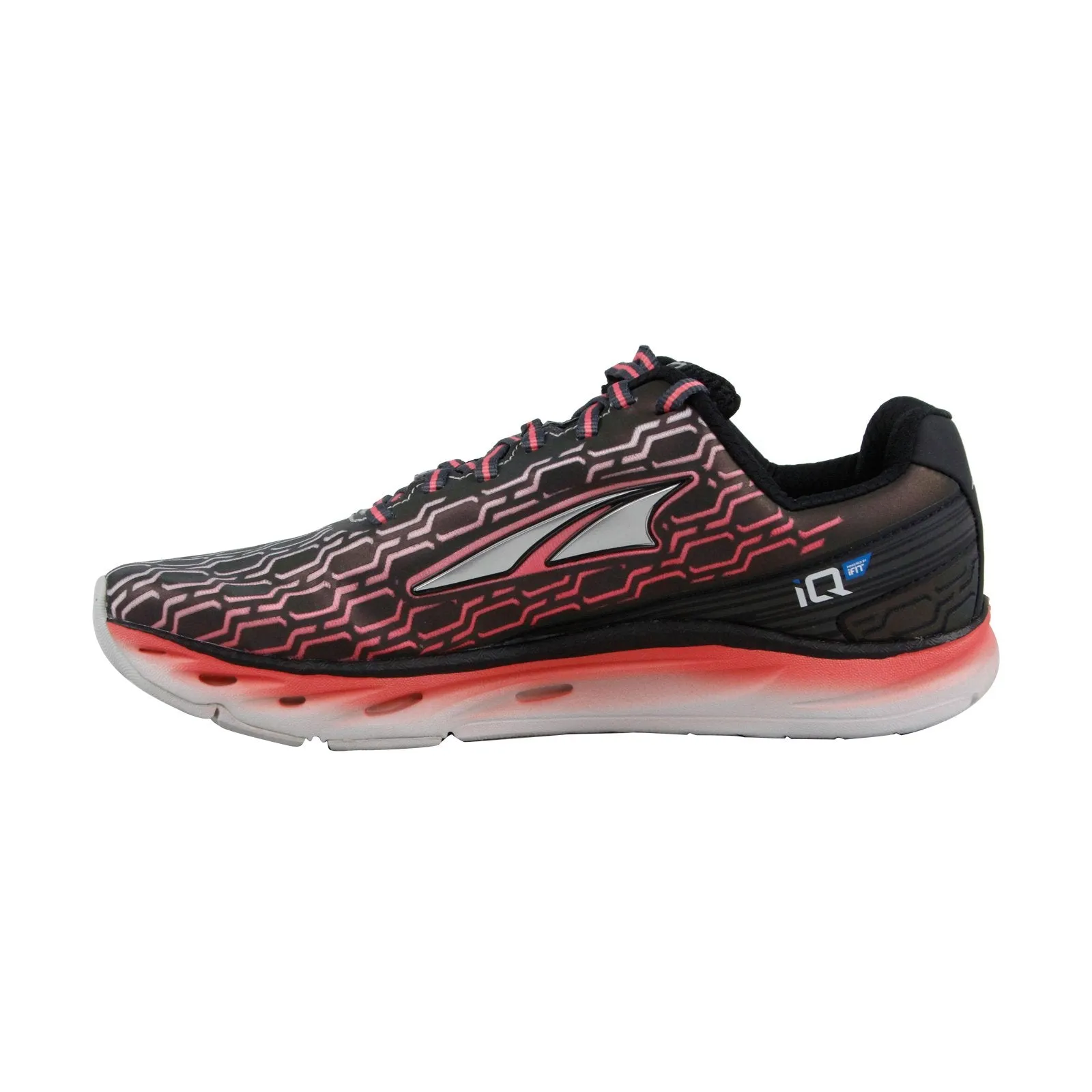 Altra IQ A2643-1 Womens Black Low Top Lace Up Athletic Running Shoes