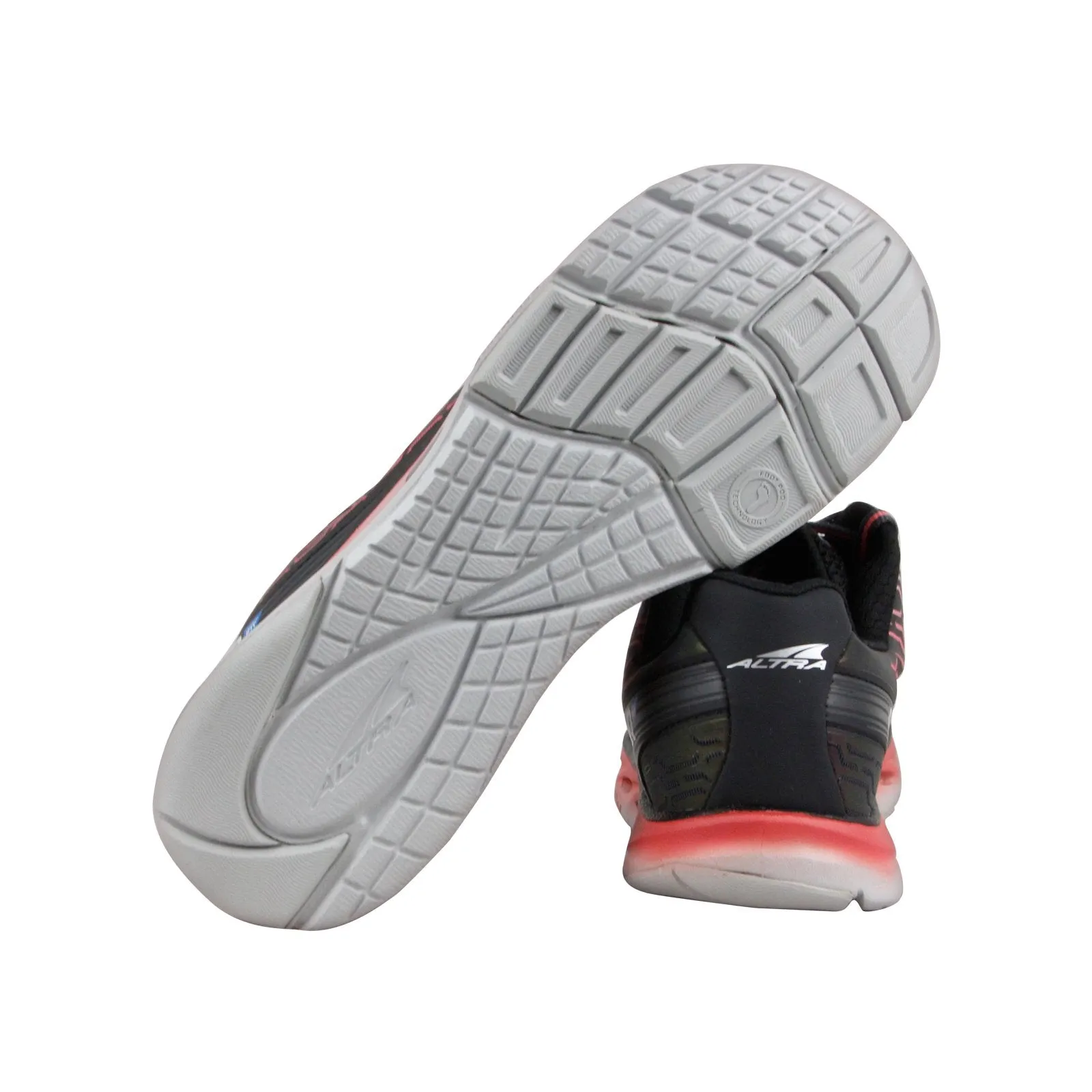 Altra IQ A2643-1 Womens Black Low Top Lace Up Athletic Running Shoes
