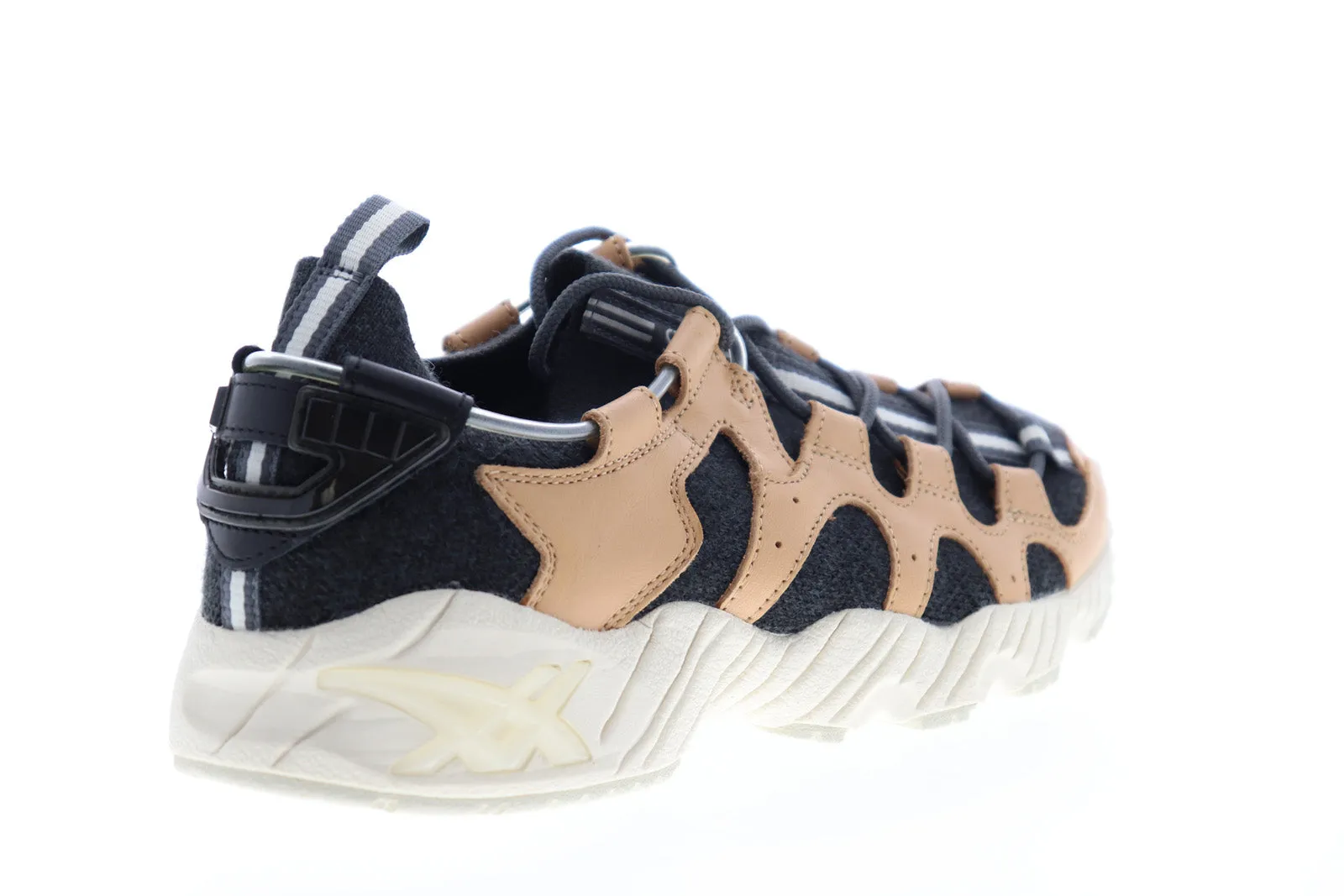 Asics Gel Mai Knit HN7S4-9717 Mens Brown Canvas Lifestyle Sneakers Shoes