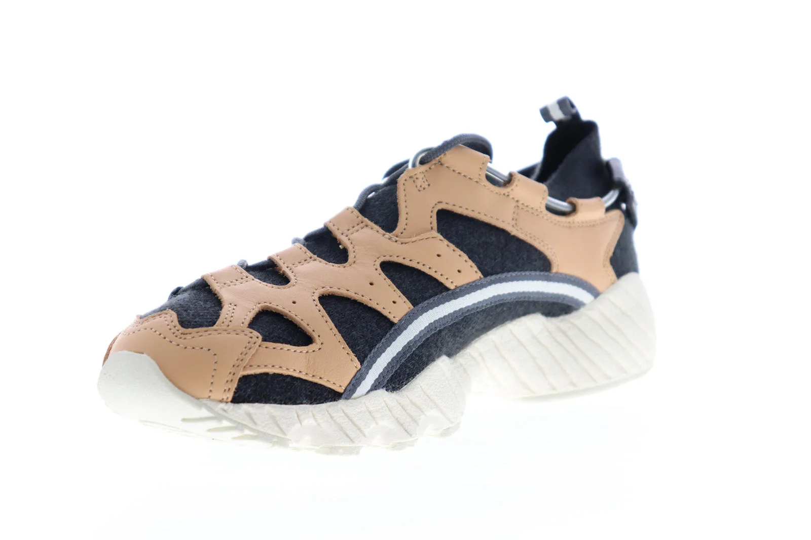 Asics Gel Mai Knit HN7S4-9717 Mens Brown Canvas Lifestyle Sneakers Shoes