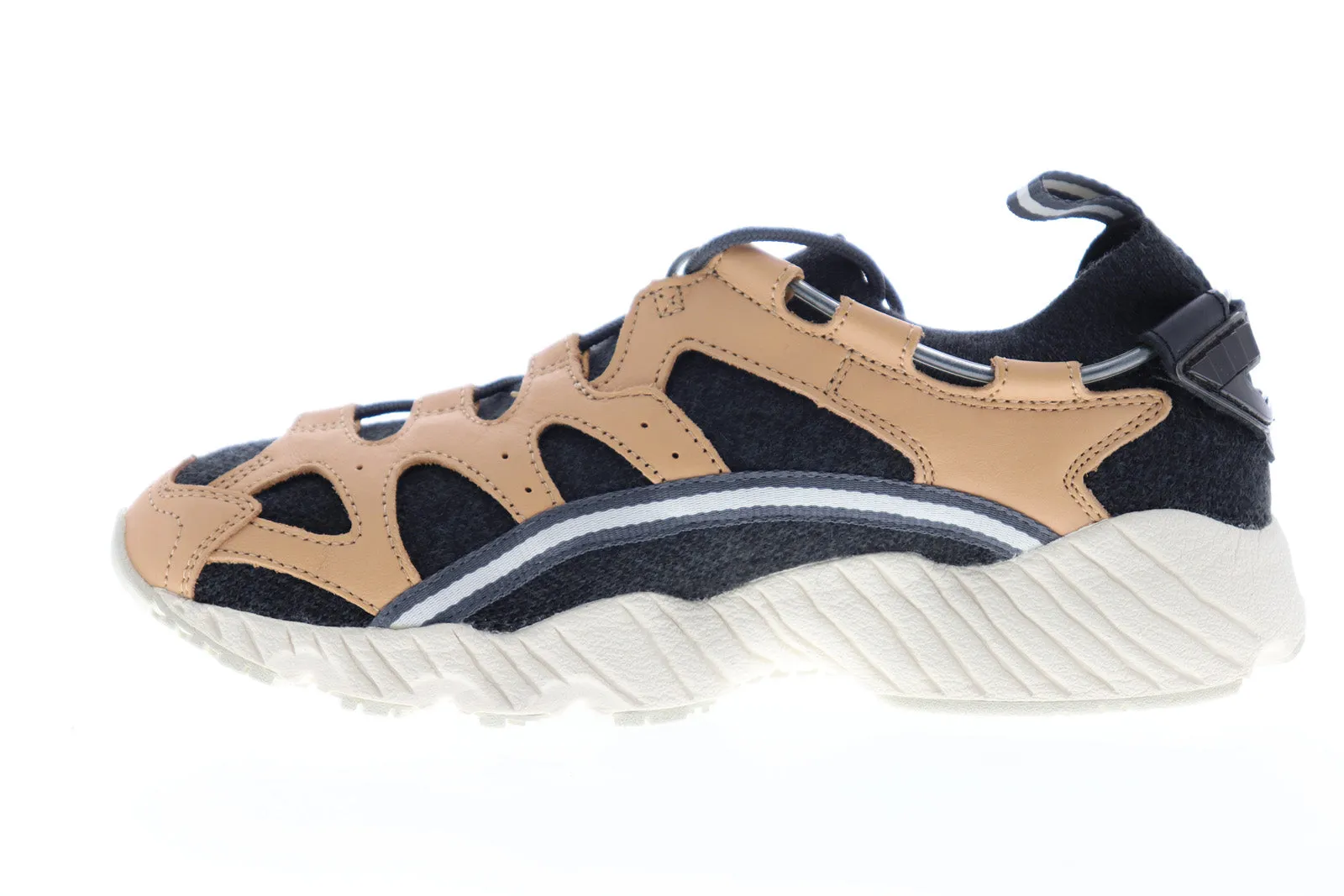 Asics Gel Mai Knit HN7S4-9717 Mens Brown Canvas Lifestyle Sneakers Shoes