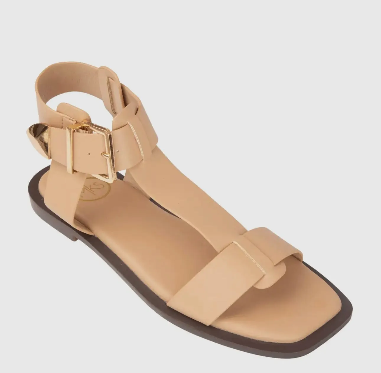 Ava 2 Sandals, Nude, Makers Shoes