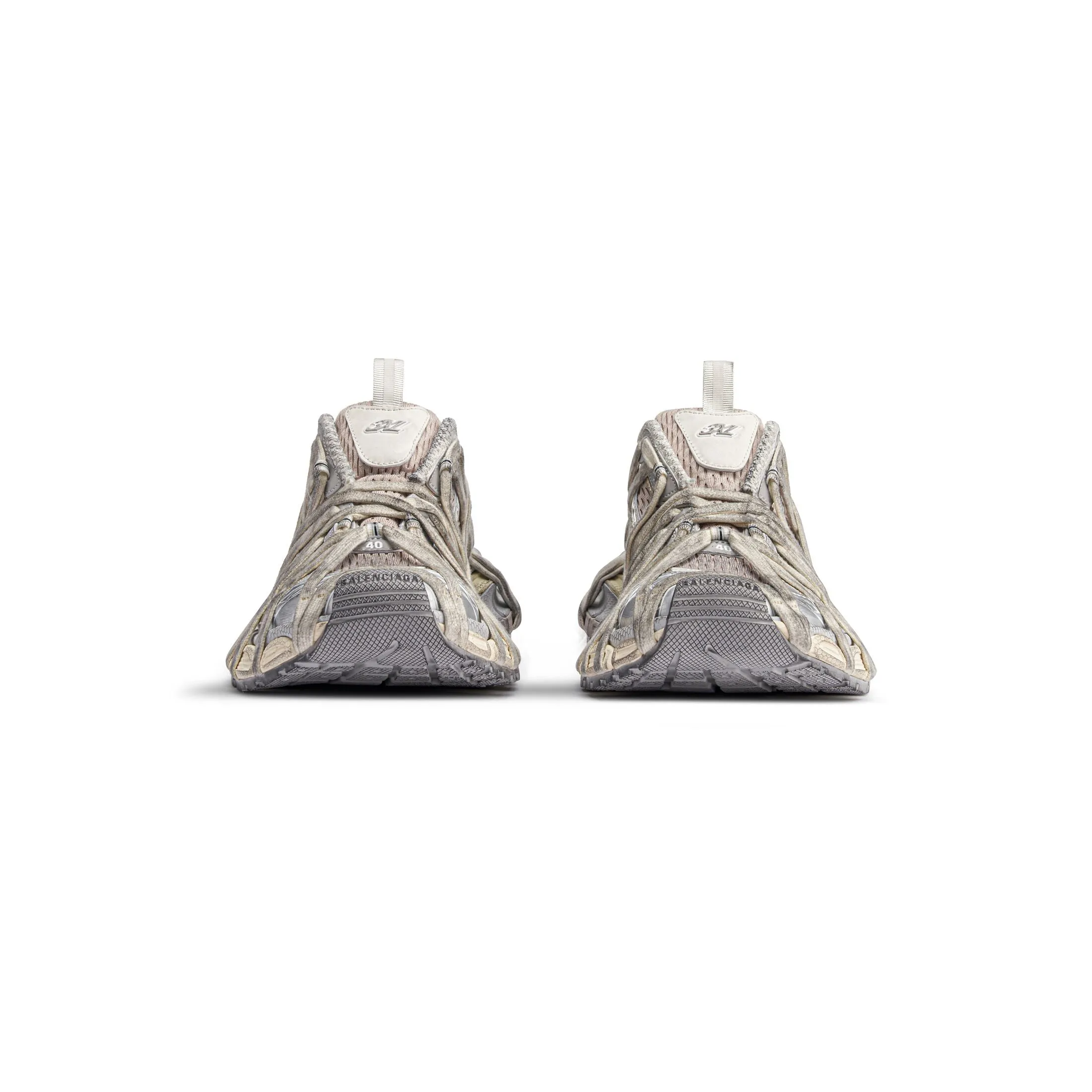 Balenciaga 3XL Extreme Lace Sneaker light beige mesh and polyurethane