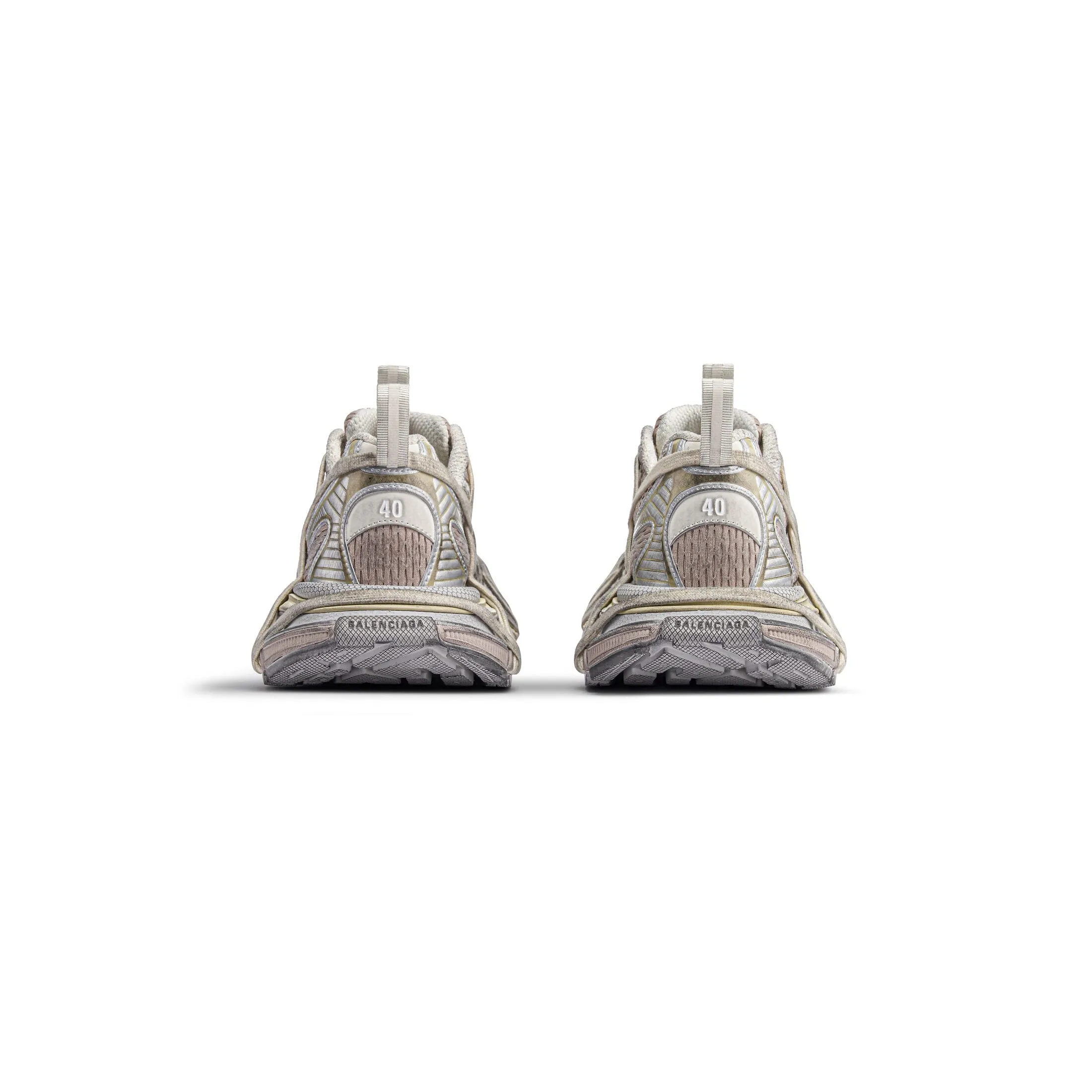 Balenciaga 3XL Extreme Lace Sneaker light beige mesh and polyurethane