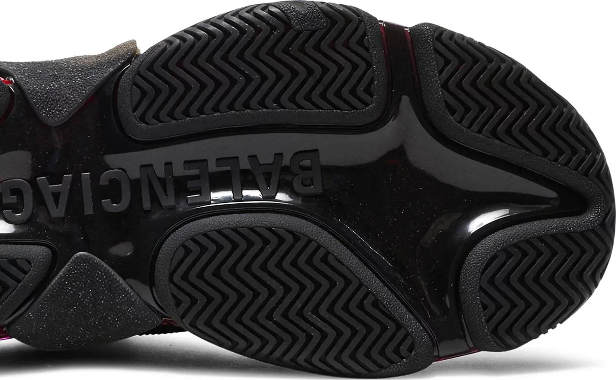 Balenciaga Triple S Sneaker 'Clear Sole - Black Pink Neon'