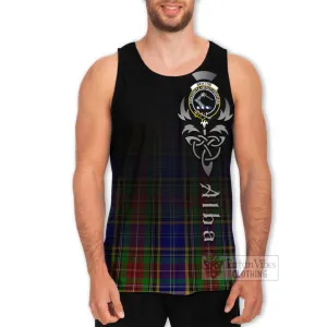 Beattie (Beatty) Tartan Men's Tank Top Featuring Alba Gu Brath Family Crest Celtic Inspired