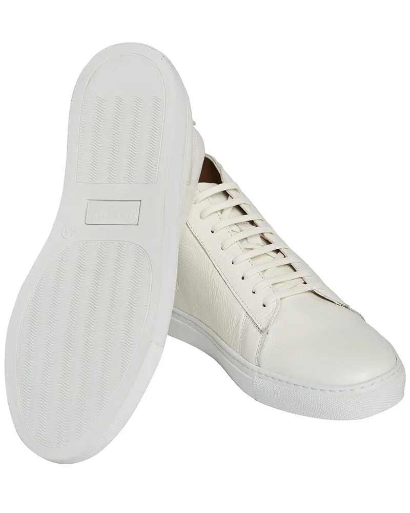 Berkeley Luigi High Top Leather Sneaker White