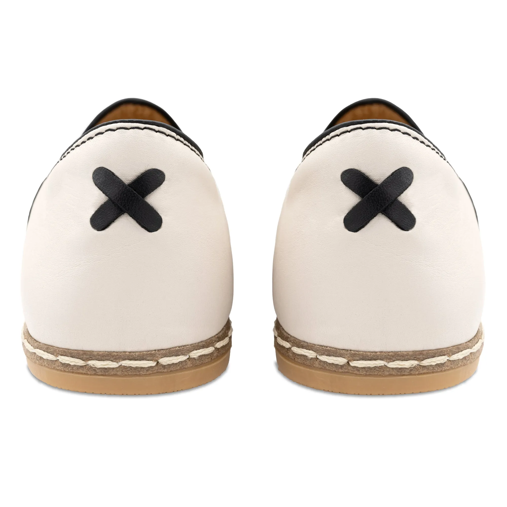 Black & White Slip Ons for Men
