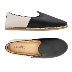 Black & White Slip Ons for Men