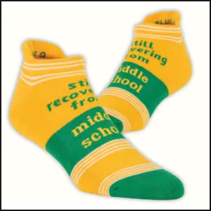 Blue Q Sneaker Sock