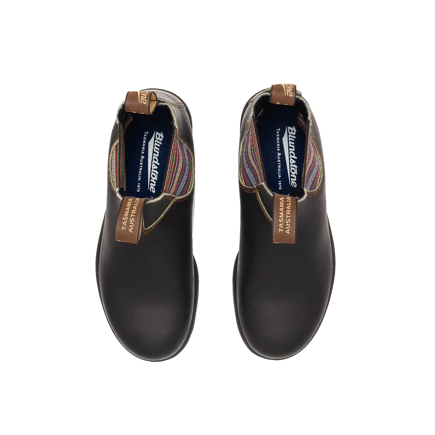 Blundstone 1409 - Original Stout Brown Striped Elastic