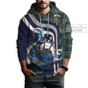 Blyth Tartan Hoodie with Epic Bagpipe Style