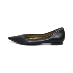 Bp Ballerinas Leather Black Colour For Women