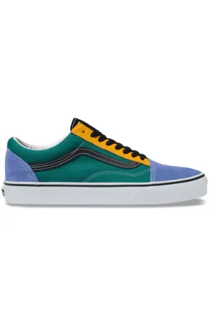 (Bv5Tgn) Mix & Match Old Skool Shoe   Cadmium Yellow/Tidepool