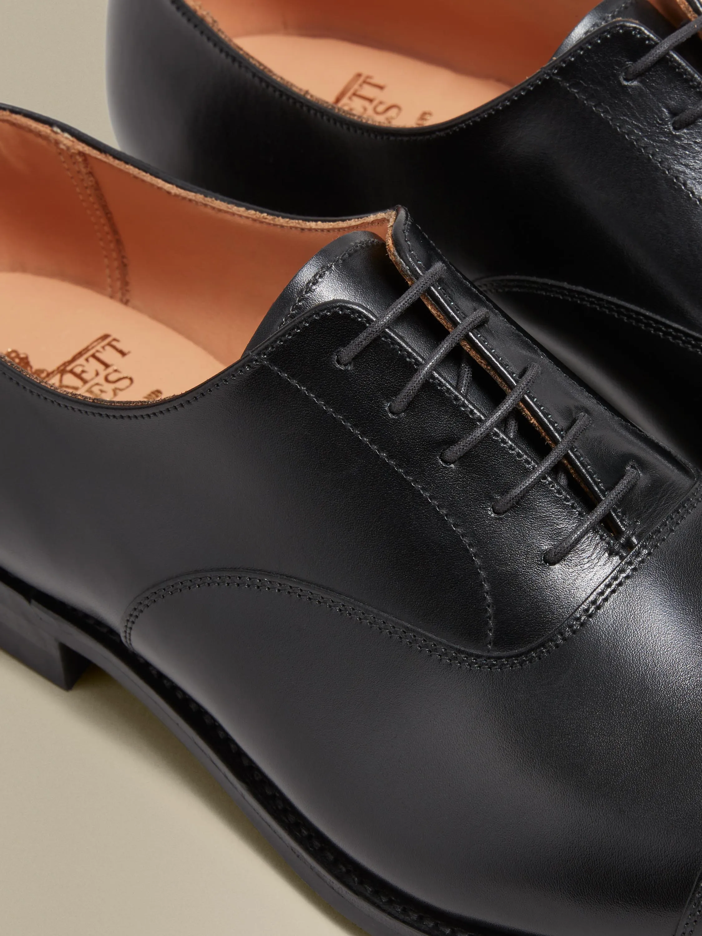 Calf Leather Oxford Shoes