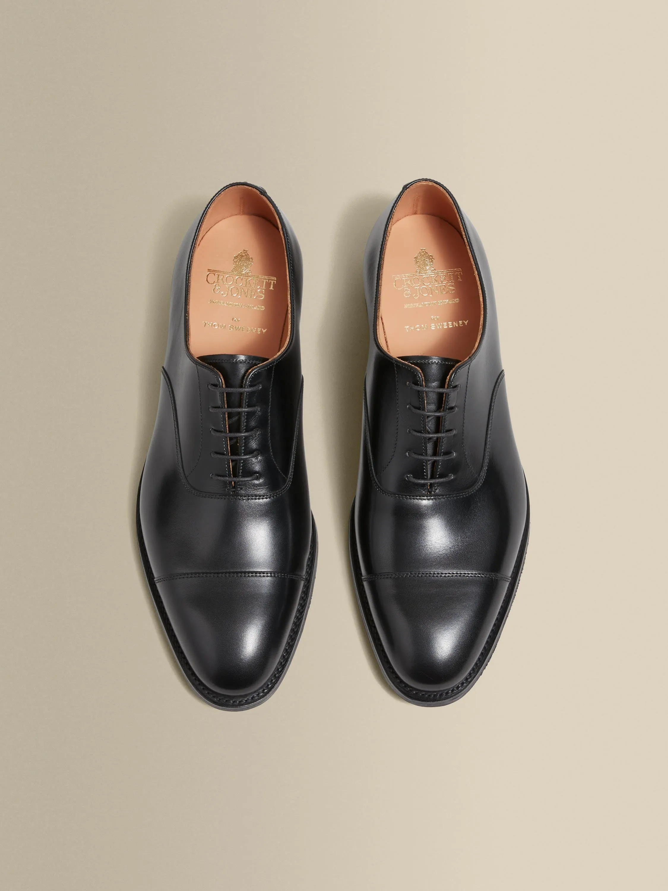 Calf Leather Oxford Shoes