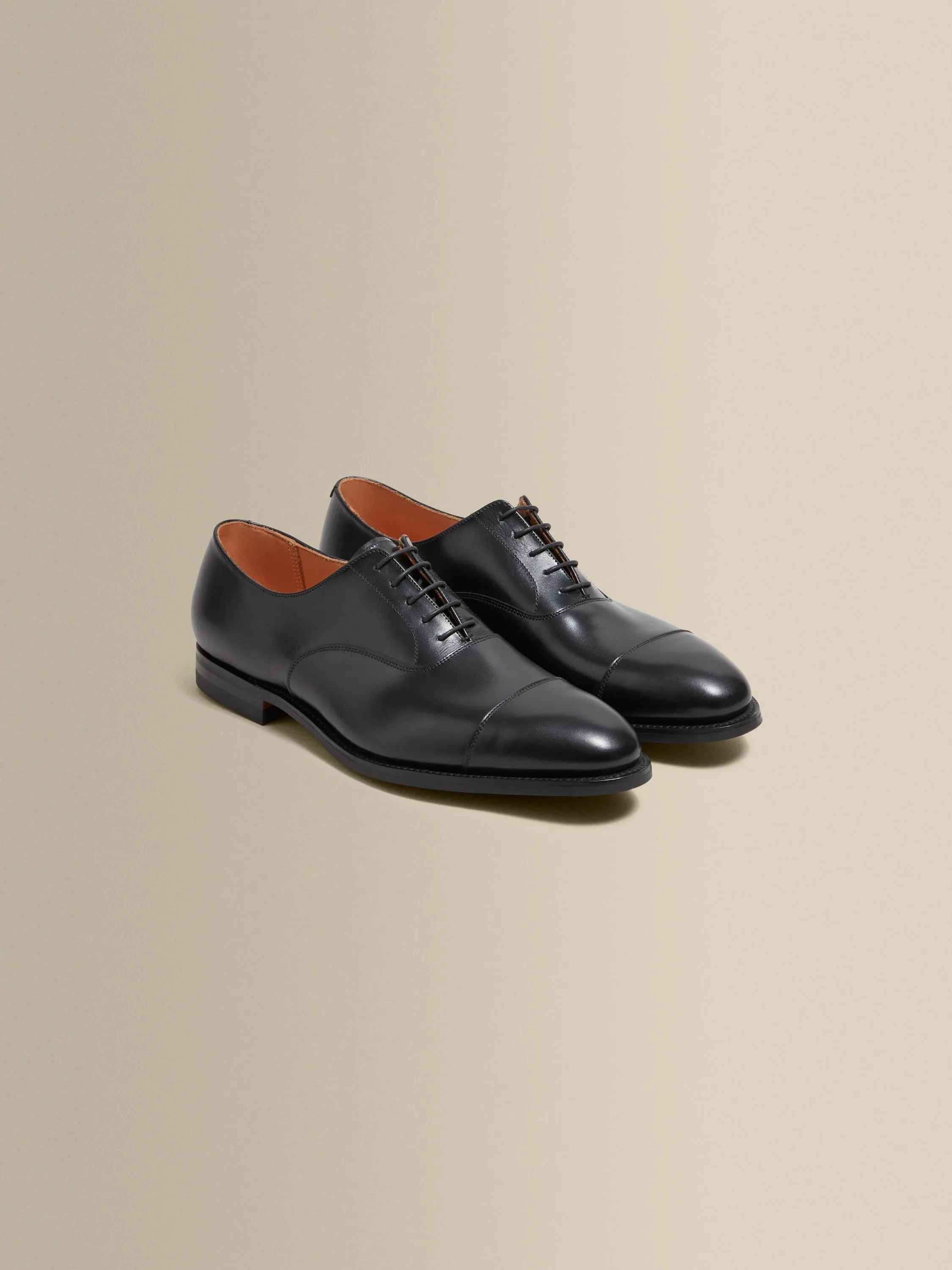 Calf Leather Oxford Shoes