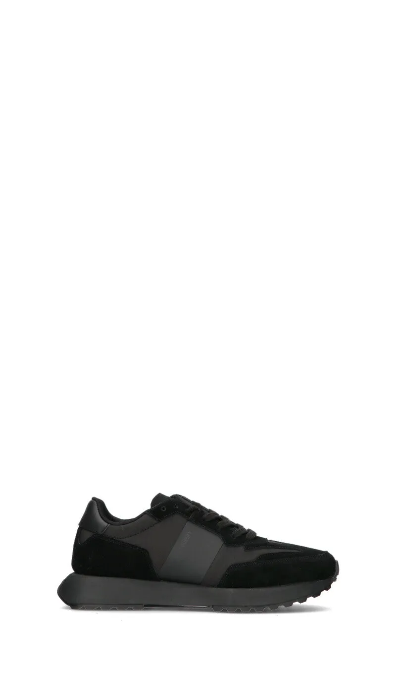CALVIN KLEIN Sneaker uomo nera in suede