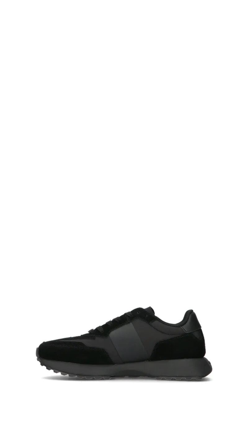 CALVIN KLEIN Sneaker uomo nera in suede