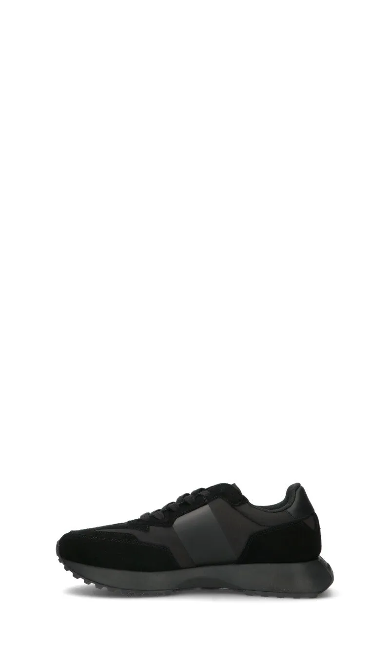 CALVIN KLEIN Sneaker uomo nera in suede