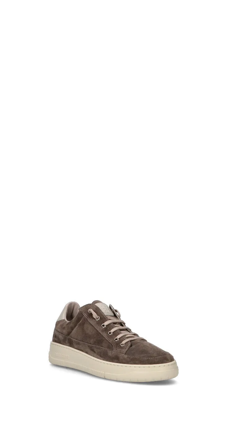 CANDICE COOPER. Sneaker uomo grigia in suede