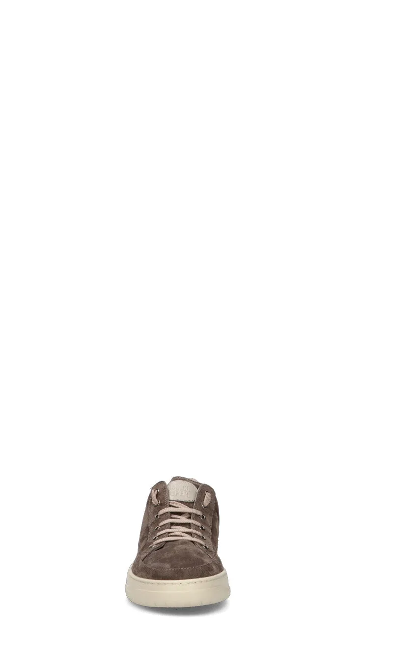 CANDICE COOPER. Sneaker uomo grigia in suede