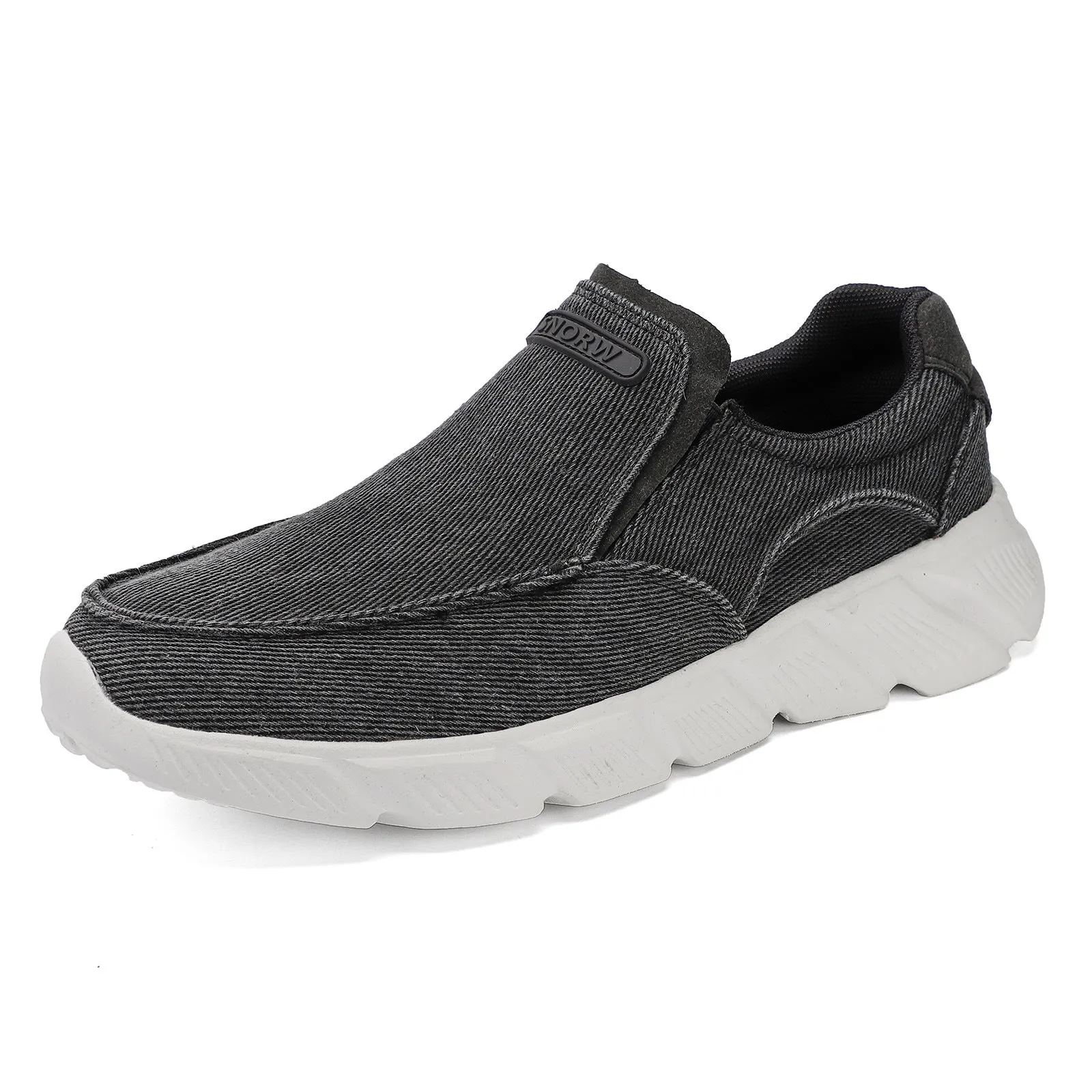 Canvas Breathable Comfortable Slip-on Men's Casual Lazybones' Shoes