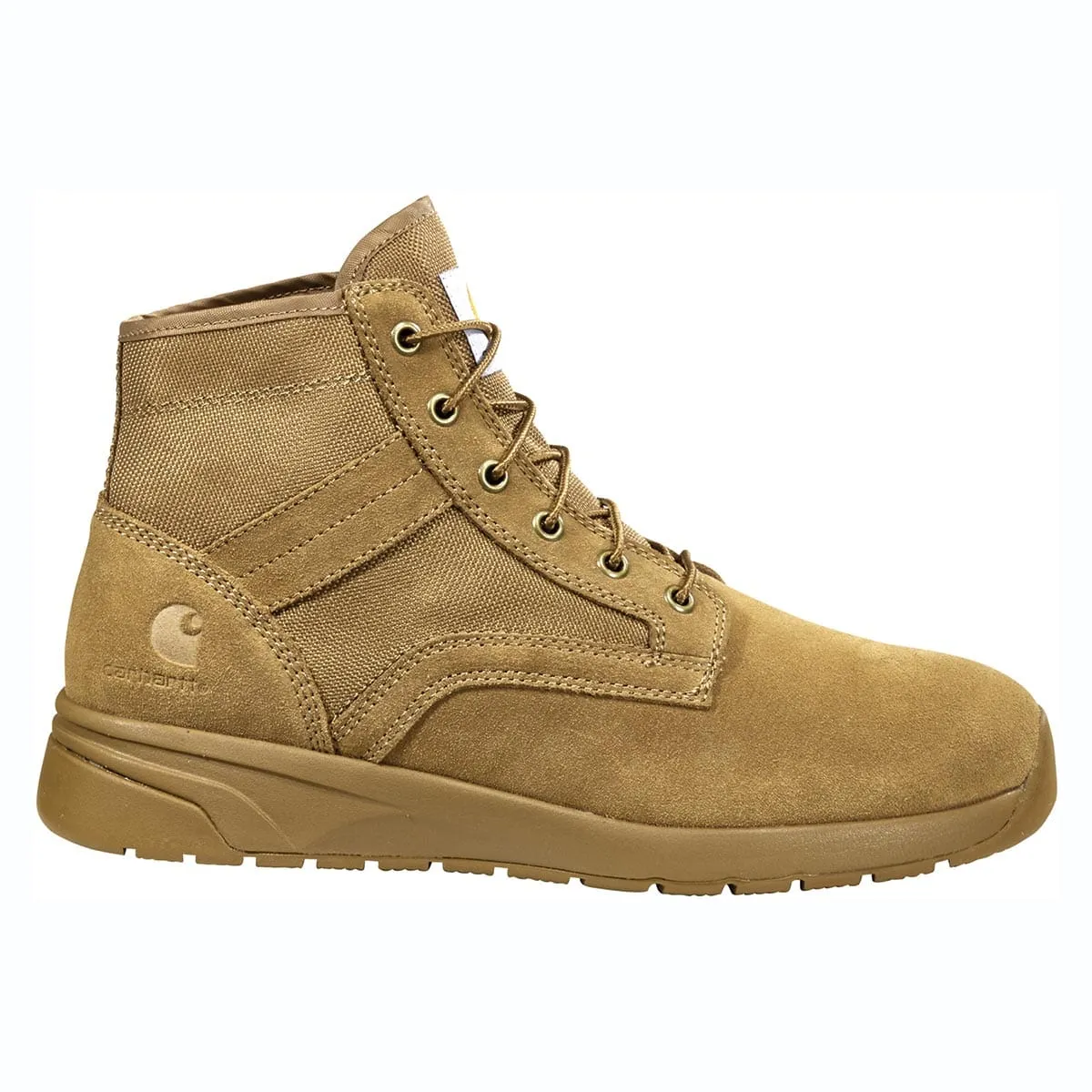 Carhartt Men's Force 5" Lightweight Soft Toe Sneaker Boot, Coyote Brown