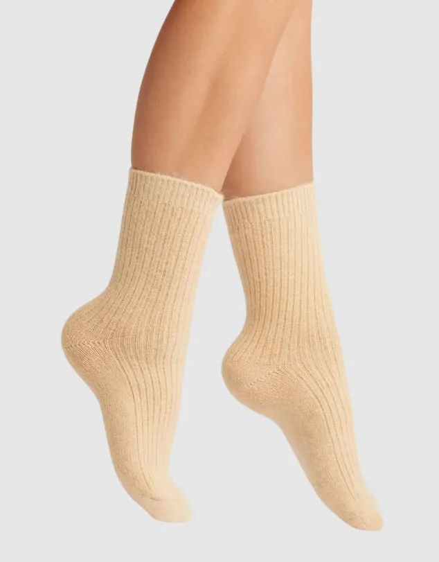 Cashmere Socks - Matcha