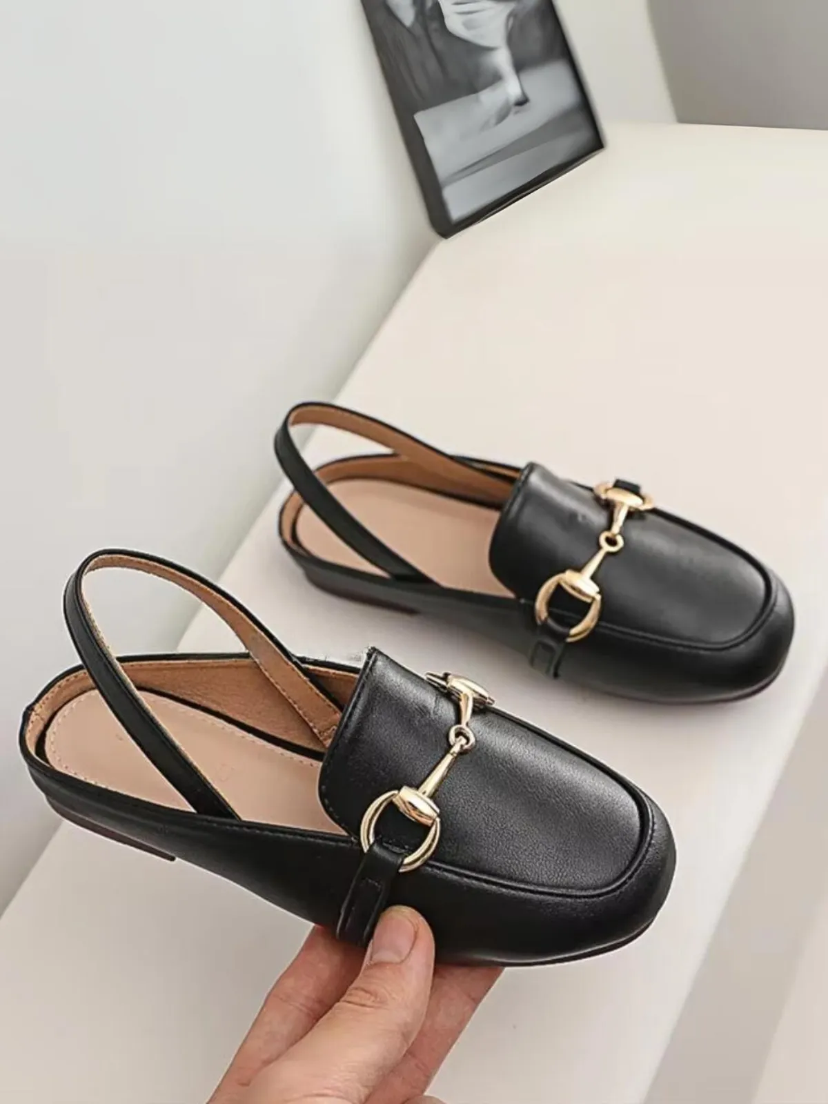 Casual Flat Slip-on Sandals by Liv and Mia