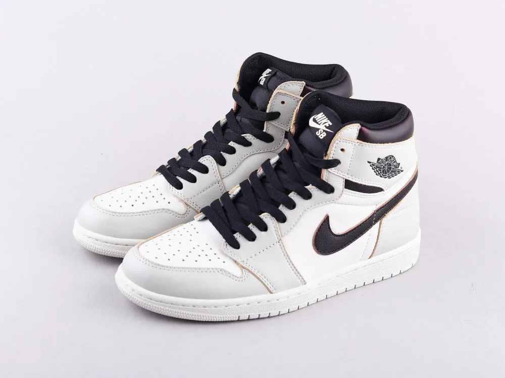 CE - AJ1 x SB Grey and White Scratch