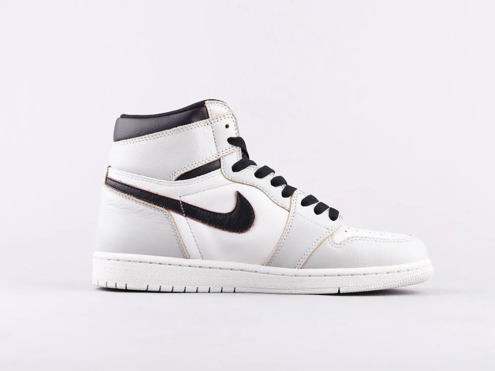 CE - AJ1 x SB Grey and White Scratch