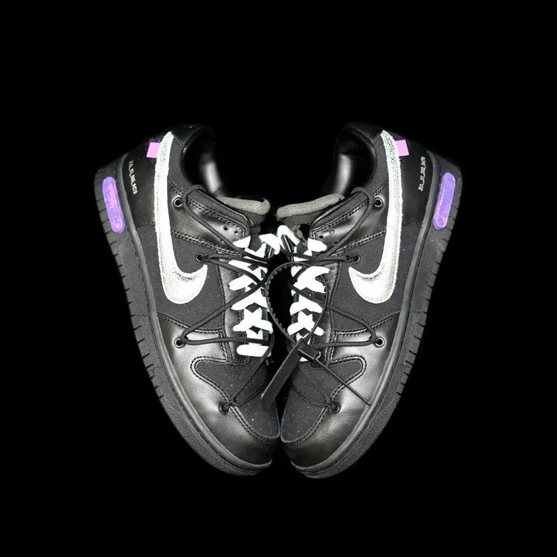 CE - OW x Dunk (NO.50) Black Silver