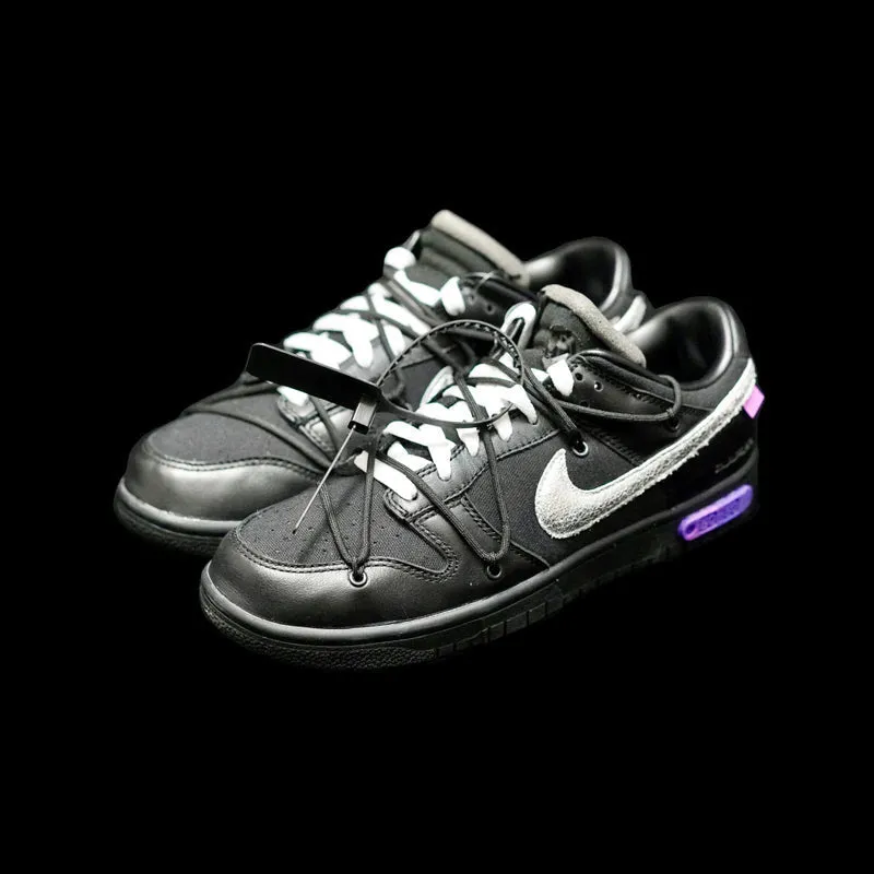 CE - OW x Dunk (NO.50) Black Silver