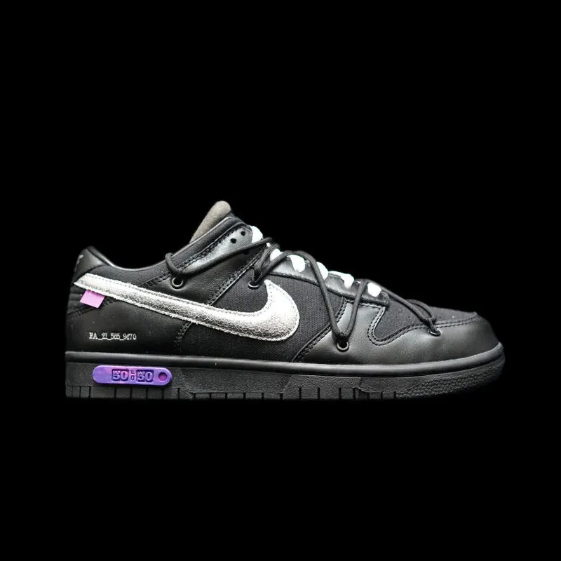 CE - OW x Dunk (NO.50) Black Silver