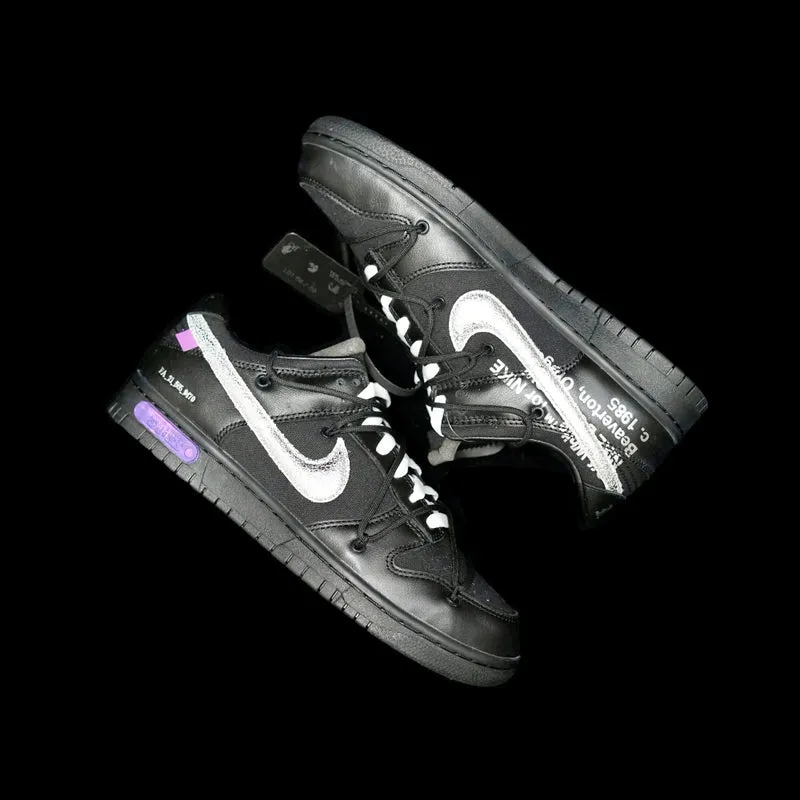 CE - OW x Dunk (NO.50) Black Silver