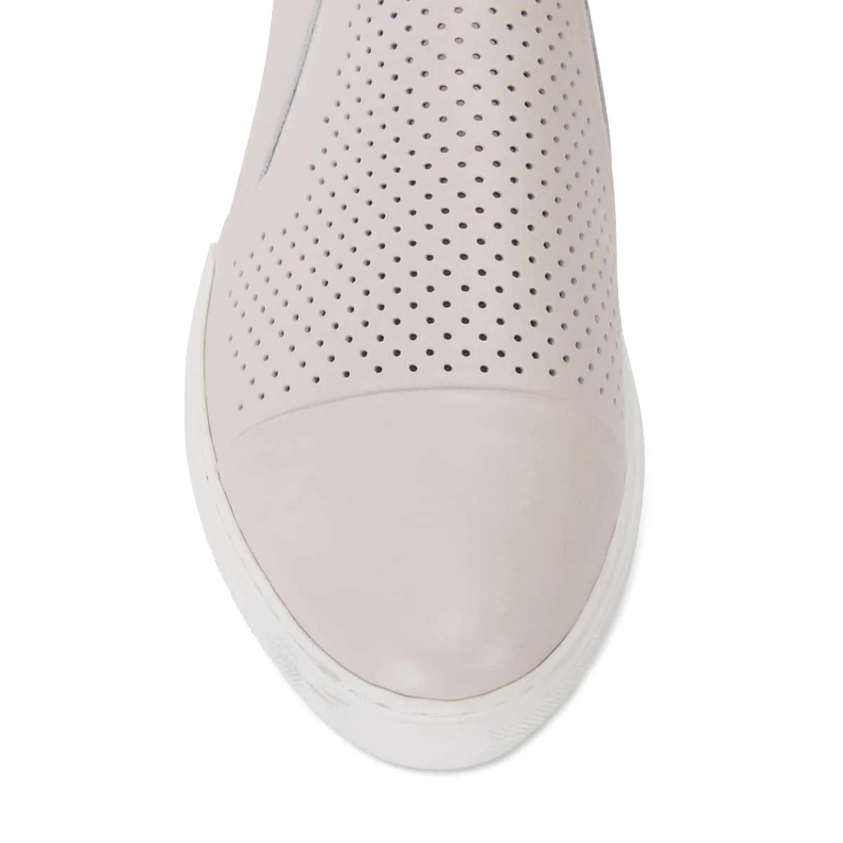 Celina Sneaker in Taupe Leather