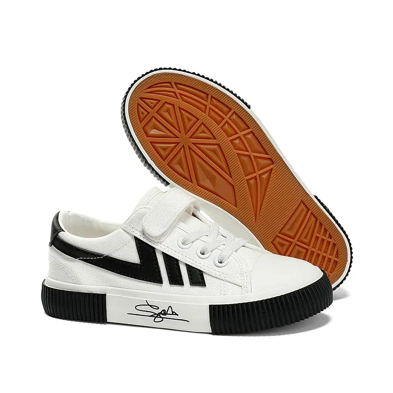 Children Canvas Shoes for Kids Sneakers Breathable Fashion Toddler Girls Shoes Kids Boys Casual Shoe Size27-36