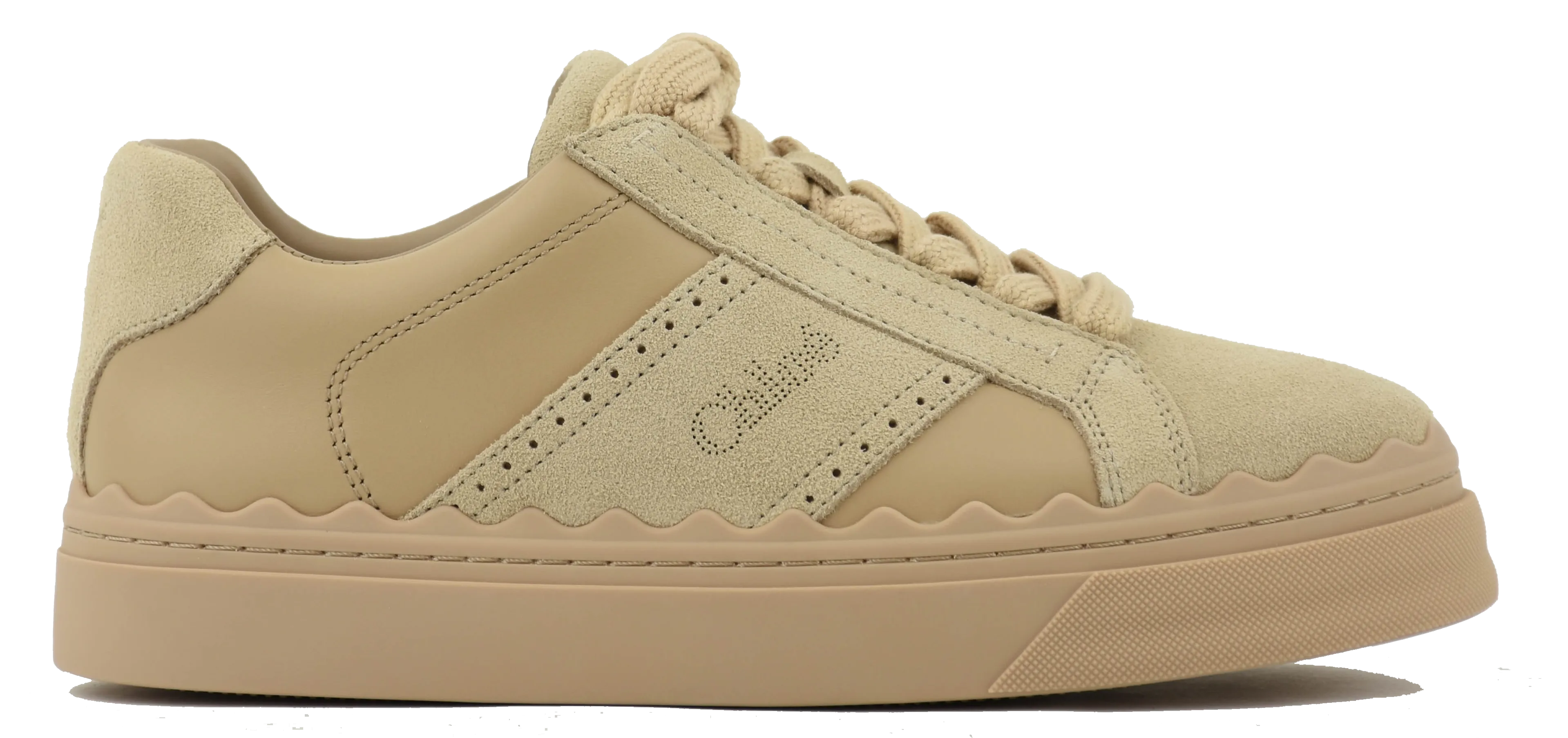 CHLOE LAUREN SNEAKER SMOOTH TAN