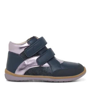 CLARKS MEAVE D FIT - NAVY LAVENDER