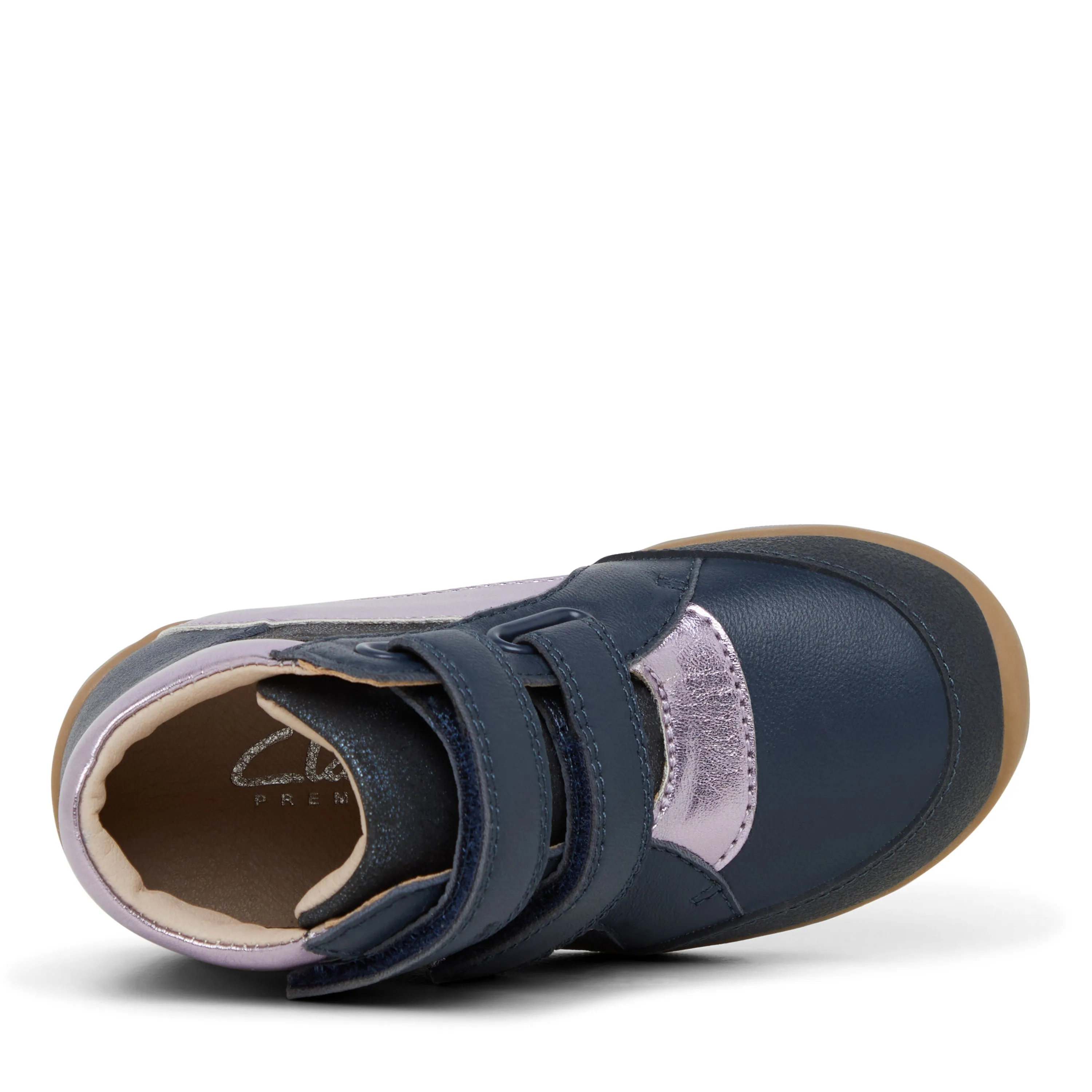 CLARKS MEAVE D FIT - NAVY LAVENDER